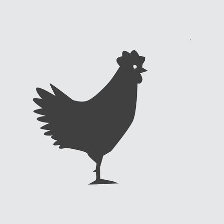 Cock icon illustration isolated vector sign symbolのイラスト素材