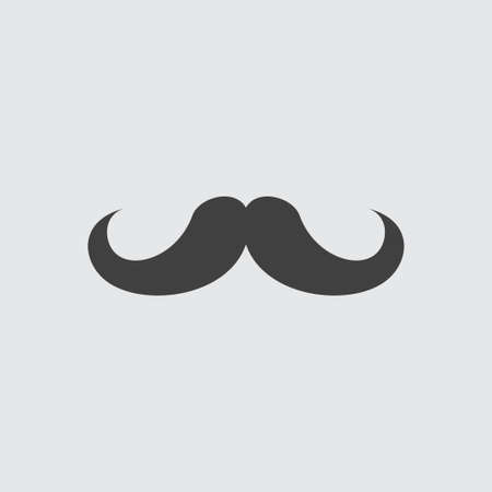 Mustache icon illustration isolated vector sign symbolのイラスト素材