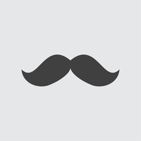 Mustache icon illustration isolated vector sign symbolのイラスト素材