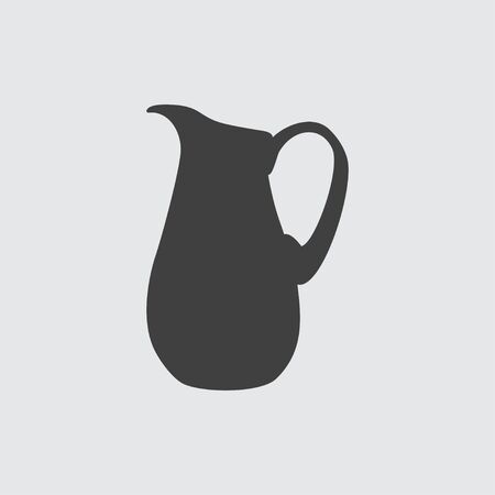 Jug icon illustration isolated vector sign symbolのイラスト素材