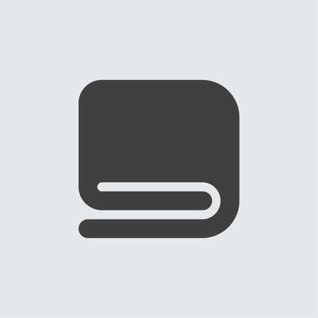Towel icon illustration isolated vector sign symbolのイラスト素材
