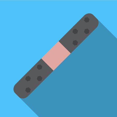 Nail file flat icon illustration isolated vector sign symbolのイラスト素材