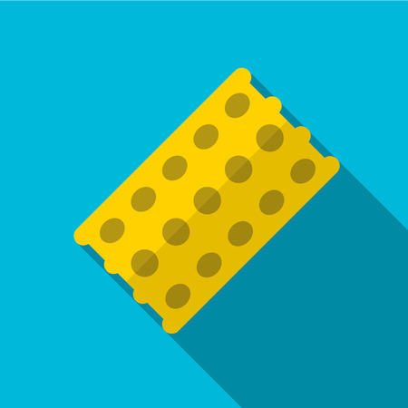 Curler flat icon illustration isolated vector sign symbolのイラスト素材