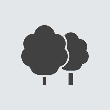 Tree icon illustration isolated vector sign symbolのイラスト素材