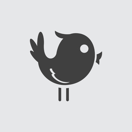 Bird icon illustration isolated vector sign symbolのイラスト素材