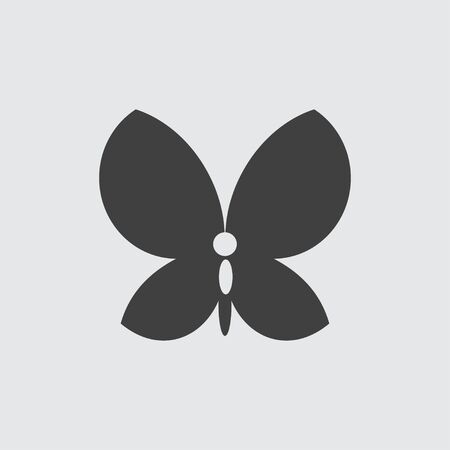 Butterfly icon illustration isolated vector sign symbolのイラスト素材