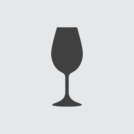 Wineglass icon illustration isolated vector sign symbolのイラスト素材