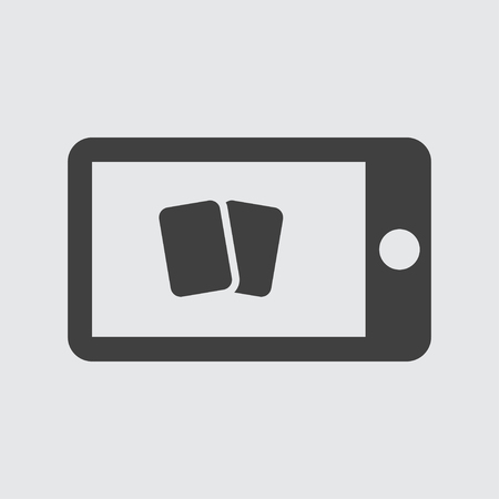 Phone games icon illustration isolated vector sign symbolのイラスト素材