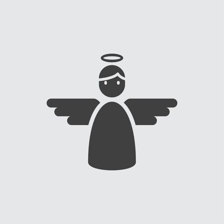 Angel icon illustration isolated vector sign symbolのイラスト素材