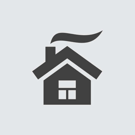 House icon illustration isolated vector sign symbolのイラスト素材