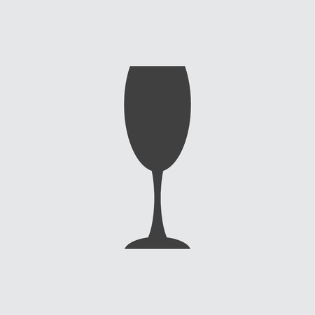 Wine glass icon illustration isolated vector sign symbolのイラスト素材