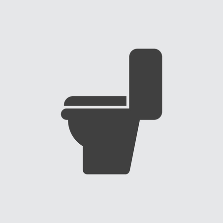Toilet icon illustration isolated vector sign symbolのイラスト素材