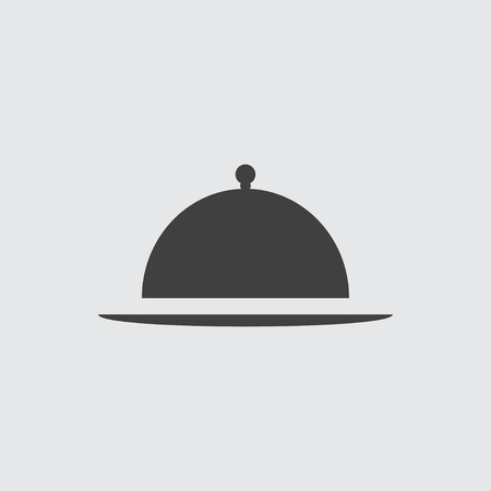 Tray icon illustration isolated vector sign symbolのイラスト素材