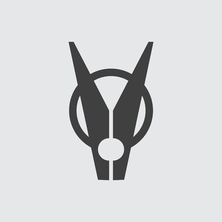 Clothes pin icon illustration isolated vector sign symbolのイラスト素材