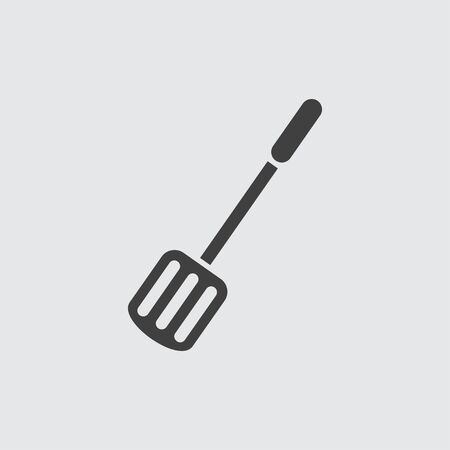 Spatula icon illustration isolated vector sign symbolのイラスト素材