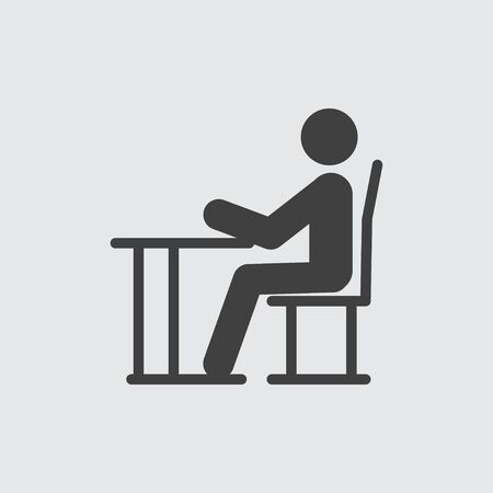 Pupil icon illustration isolated vector sign symbolのイラスト素材