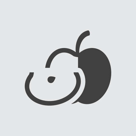 Apple icon illustration isolated vector sign symbolのイラスト素材