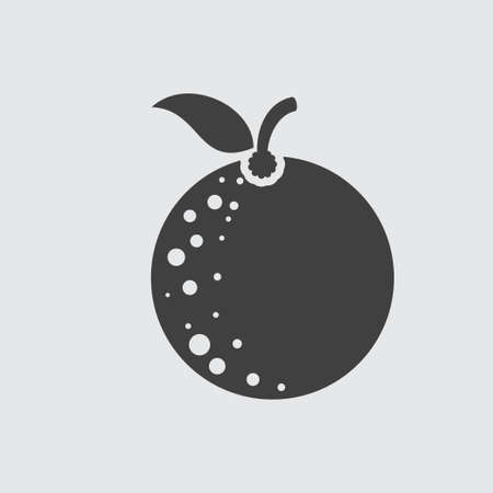Orange icon illustration isolated vector sign symbolのイラスト素材