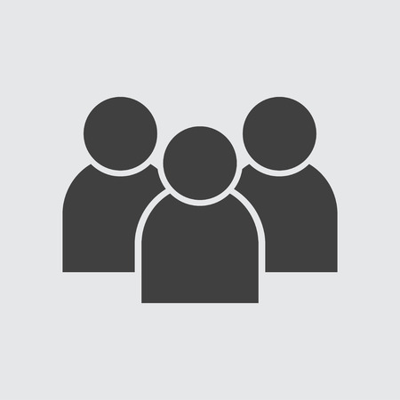 Group icon illustration isolated vector sign symbolのイラスト素材