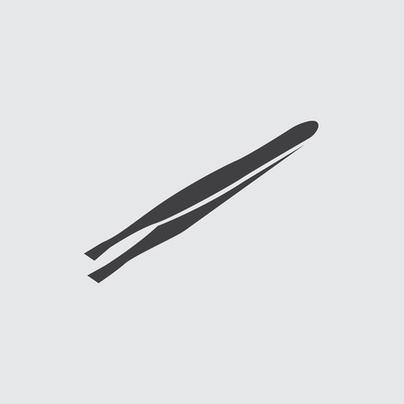 Tweezers icon illustration isolated vector sign symbolのイラスト素材
