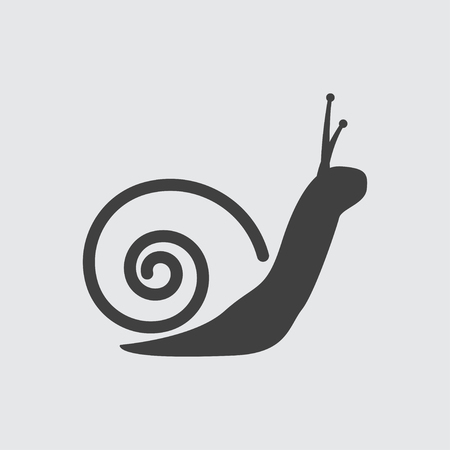 Snail icon illustration isolated vector sign symbolのイラスト素材