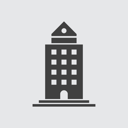 Building icon illustration isolated vector sign symbolのイラスト素材