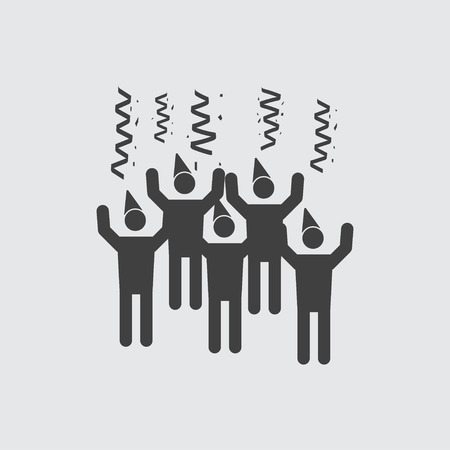 Celebration icon illustration isolated vector sign symbolのイラスト素材