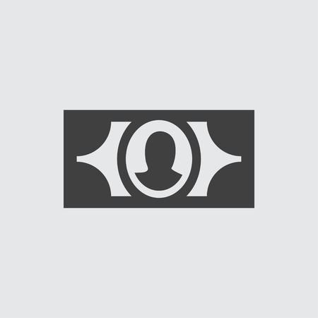 Money icon illustration isolated vector sign symbolのイラスト素材
