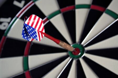 darts gameの写真素材