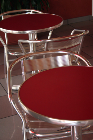 metallic furnitureの写真素材