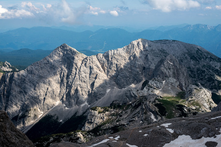 Beautiful views of Triglav National Park - Julian Alps, Sloveniaの写真素材