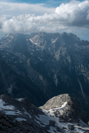 Beautiful views of Triglav National Park - Julian Alps, Sloveniaの写真素材