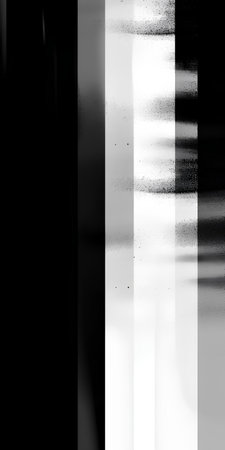 abstract black and white background with some smooth lines in it (see portfolio for more in this series)の素材