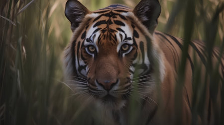 Sumatran Tiger, Panthera tigris altaicaの素材