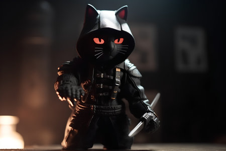 Lego minifigure from Star Wars. Studio shot.の素材