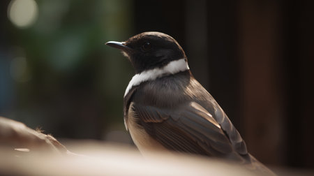 Black-crested Bulbul (Poecile atricapilla)の素材