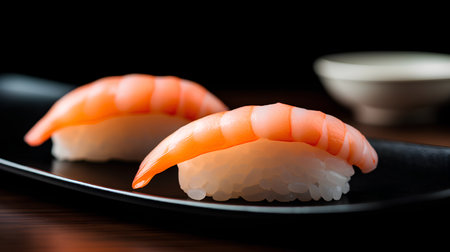 Sushi nigiri japanese food style - selective focus pointの素材