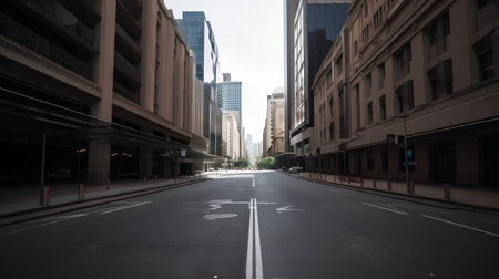 the road in shanghai lujiazui financial centre.の素材