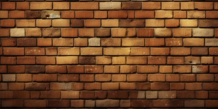 Background of brick wall texture or brick wall pattern for design with copy space for text or image.の素材