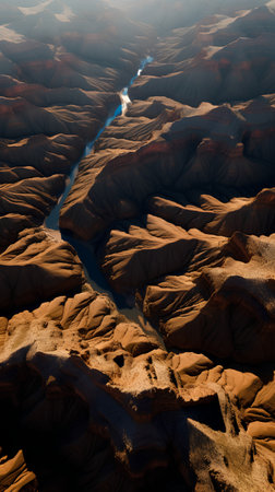 Aerial view of Grand Canyon, Arizona, United States of Americaの素材