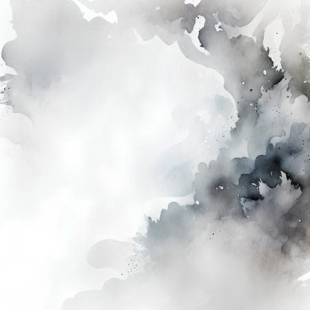 Abstract watercolor background. Hand-drawn illustration for your design.の素材