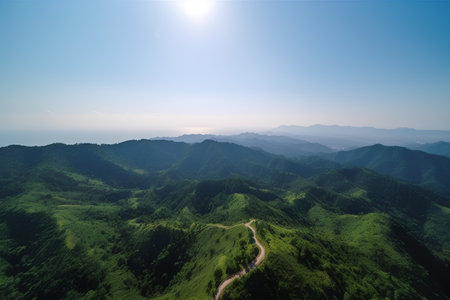 Mountain landscape in south korea,Korea\\"\"\""の素材