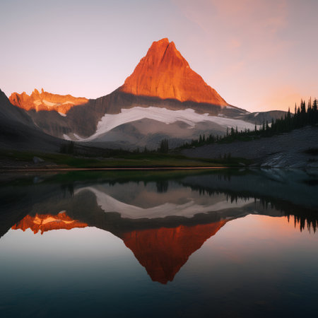 Glacier National Park, Montana, United States of America.の素材