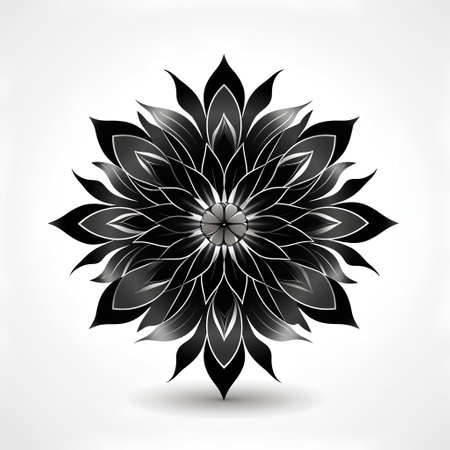 Mandala. Ethnic decorative element. Hand drawn backdrop. Islam, Arabic, Indian, ottoman motifs.の素材
