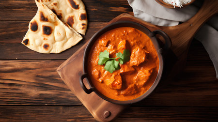 Paneer Butter Masala or Cheese Cottage Curry, Indian Cuisineの素材