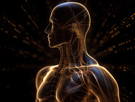 3d Illustration of Human Organs - Part of Human Bodyの素材