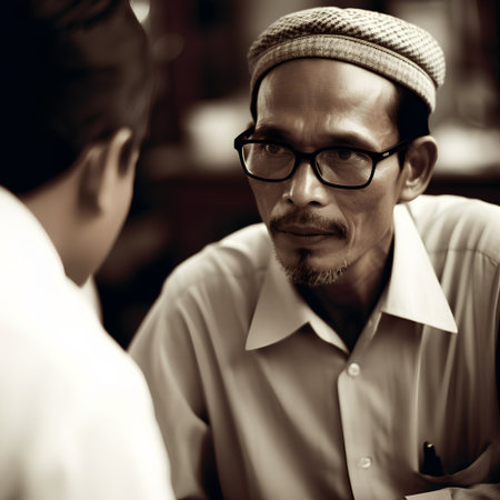 Indian Ethnicity Group People Meeting Seminar Office Concept black and whiteの素材