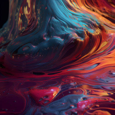 abstract background of the oil paint. multicolored abstract backgroundの素材