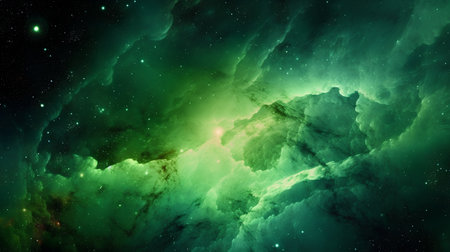 Small part of an infinite star field of space in the Universe.の素材