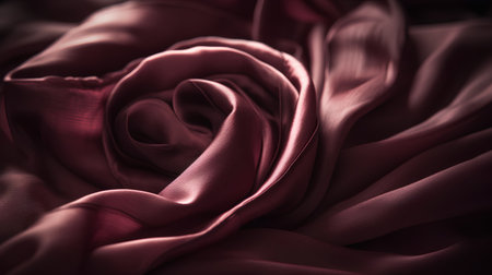 close up of red rose petals in soft and blur style for backgroundの素材